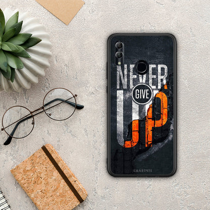 Never Give Up - Honor 8x θήκη