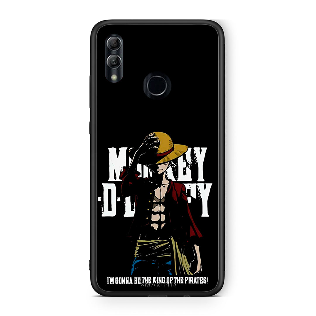 Honor 8x Pirate King θήκη από τη Smartfits με σχέδιο στο πίσω μέρος και μαύρο περίβλημα | Smartphone case with colorful back and black bezels by Smartfits