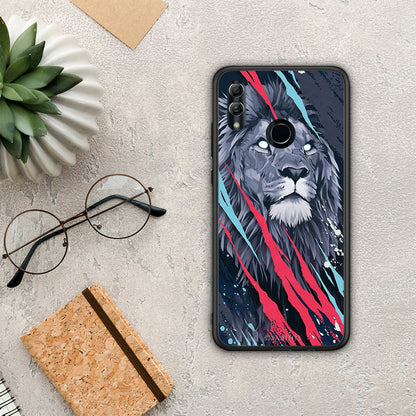 PopArt Lion Designer - Honor 10 Lite θήκη