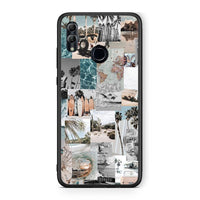 Thumbnail for Honor 10 Lite Retro Beach Life Θήκη από τη Smartfits με σχέδιο στο πίσω μέρος και μαύρο περίβλημα | Smartphone case with colorful back and black bezels by Smartfits