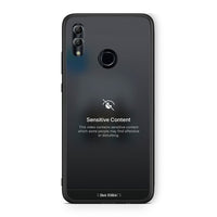 Thumbnail for Honor 10 Lite Sensitive Content θήκη από τη Smartfits με σχέδιο στο πίσω μέρος και μαύρο περίβλημα | Smartphone case with colorful back and black bezels by Smartfits