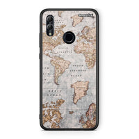 Thumbnail for Honor 8x World Map Θήκη από τη Smartfits με σχέδιο στο πίσω μέρος και μαύρο περίβλημα | Smartphone case with colorful back and black bezels by Smartfits