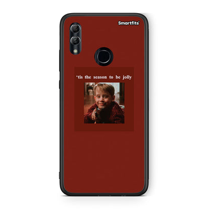 Huawei Honor 8x Xmas Ultimate Spirit θήκη από τη Smartfits με σχέδιο στο πίσω μέρος και μαύρο περίβλημα | Smartphone case with colorful back and black bezels by Smartfits