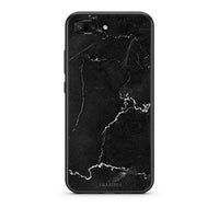 Thumbnail for Huawei Honor 10 Marble Black θήκη από τη Smartfits με σχέδιο στο πίσω μέρος και μαύρο περίβλημα | Smartphone case with colorful back and black bezels by Smartfits