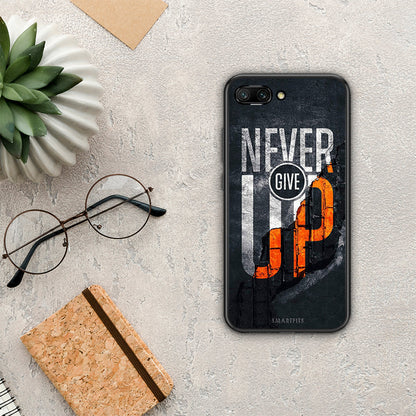 Never Give Up - Honor 10 θήκη