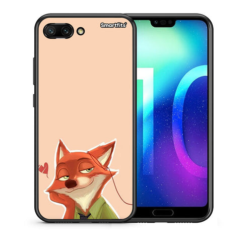 Nick Wilde And Judy Hopps Love 1 - Honor 10 θήκη