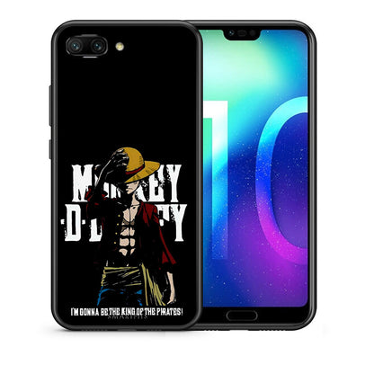 Θήκη Honor 10 Pirate King από τη Smartfits με σχέδιο στο πίσω μέρος και μαύρο περίβλημα | Honor 10 Pirate King case with colorful back and black bezels