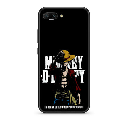 Honor 10 Pirate King θήκη από τη Smartfits με σχέδιο στο πίσω μέρος και μαύρο περίβλημα | Smartphone case with colorful back and black bezels by Smartfits