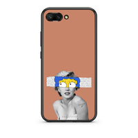 Thumbnail for Honor 10 Sim Merilyn θήκη από τη Smartfits με σχέδιο στο πίσω μέρος και μαύρο περίβλημα | Smartphone case with colorful back and black bezels by Smartfits