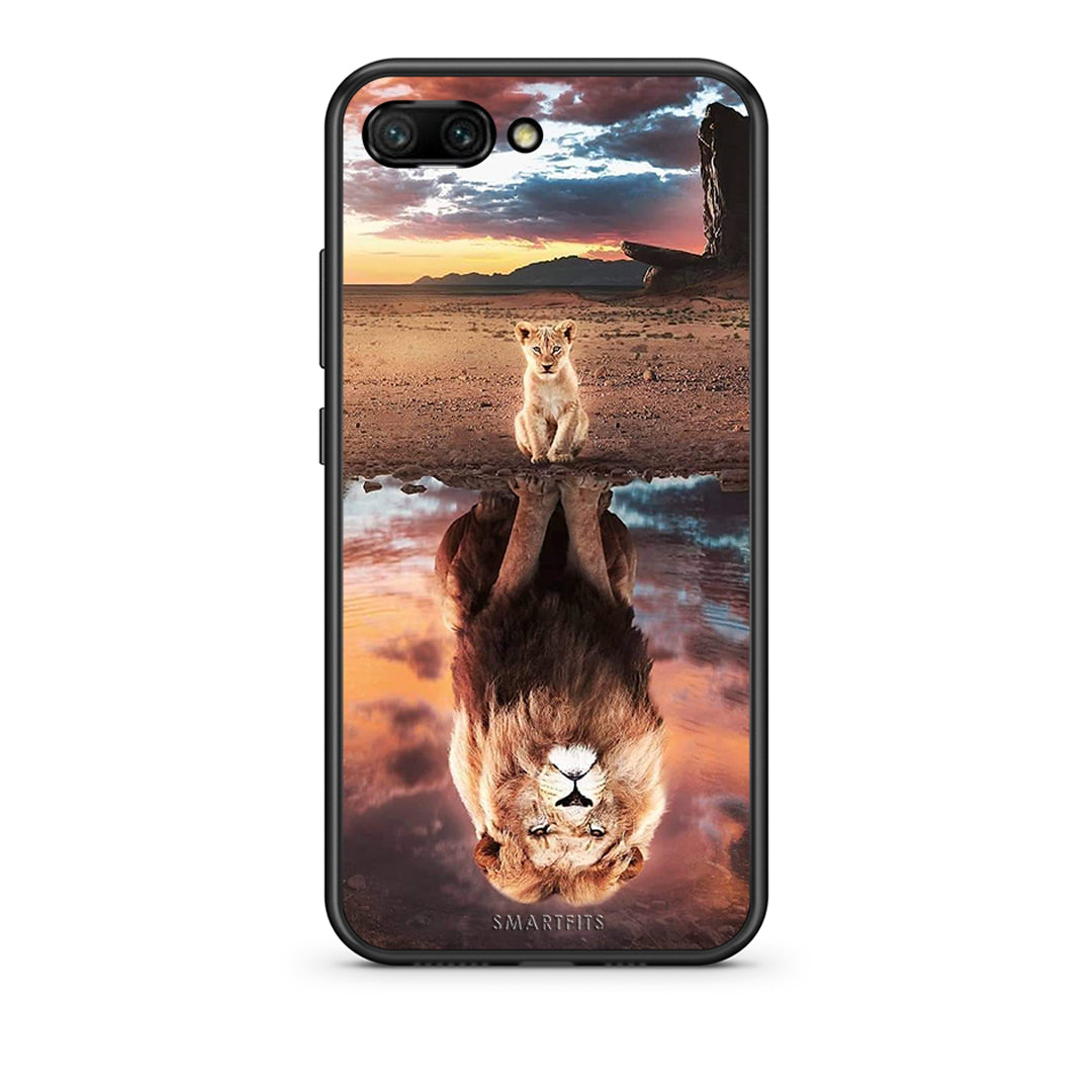 Honor 10 Sunset Dreams Θήκη Αγίου Βαλεντίνου από τη Smartfits με σχέδιο στο πίσω μέρος και μαύρο περίβλημα | Smartphone case with colorful back and black bezels by Smartfits