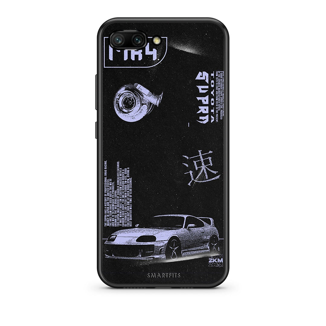 Honor 10 Tokyo Drift Θήκη Αγίου Βαλεντίνου από τη Smartfits με σχέδιο στο πίσω μέρος και μαύρο περίβλημα | Smartphone case with colorful back and black bezels by Smartfits