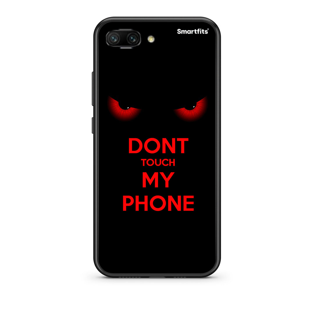 Honor 10 Touch My Phone Θήκη από τη Smartfits με σχέδιο στο πίσω μέρος και μαύρο περίβλημα | Smartphone case with colorful back and black bezels by Smartfits