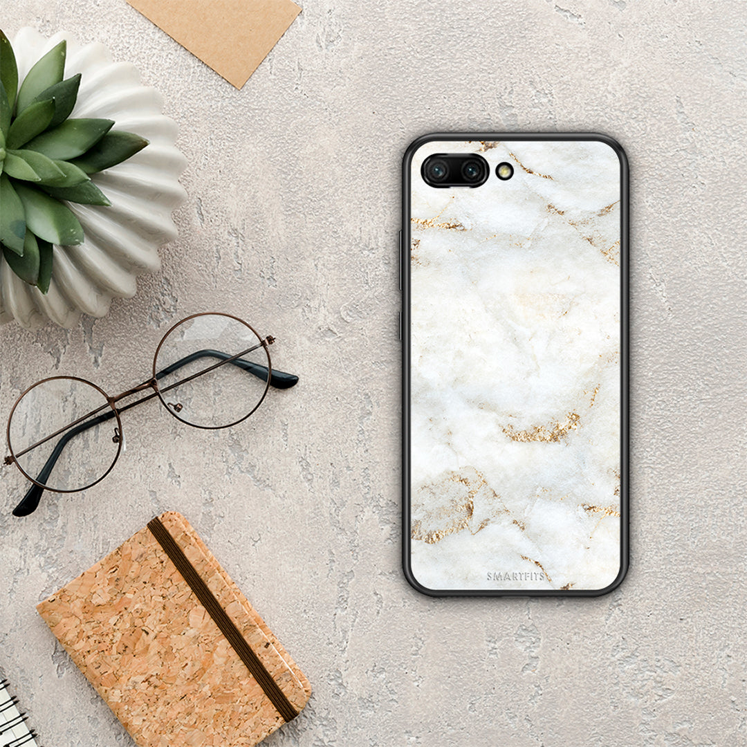 White Gold Marble - Honor 10 θήκη