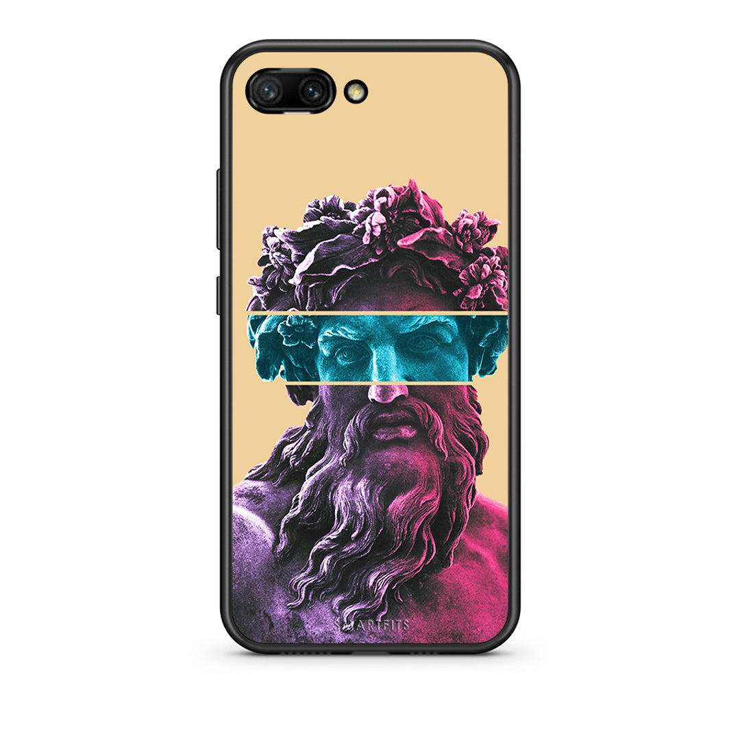 Honor 10 Zeus Art Θήκη Αγίου Βαλεντίνου από τη Smartfits με σχέδιο στο πίσω μέρος και μαύρο περίβλημα | Smartphone case with colorful back and black bezels by Smartfits