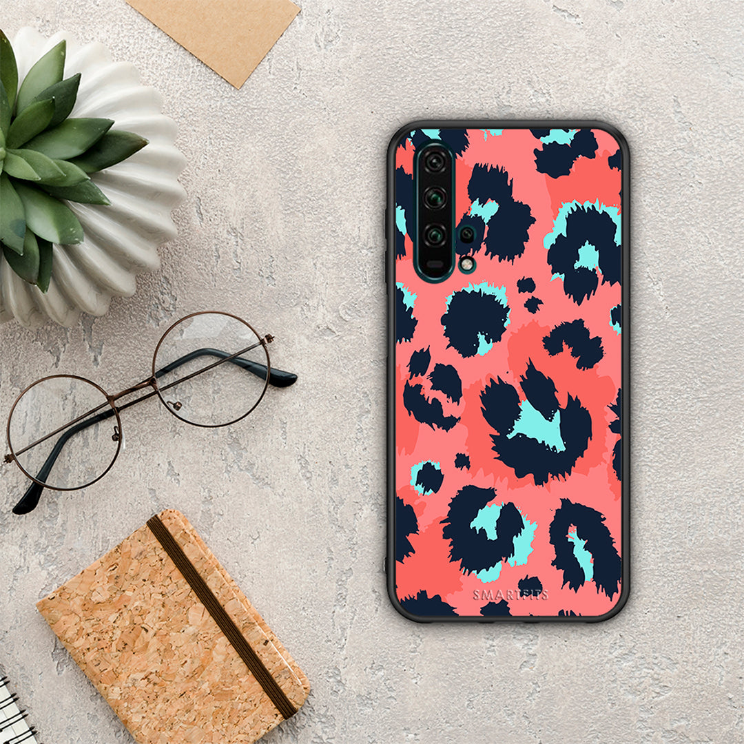 Animal Pink Leopard - Honor 20 Pro θήκη