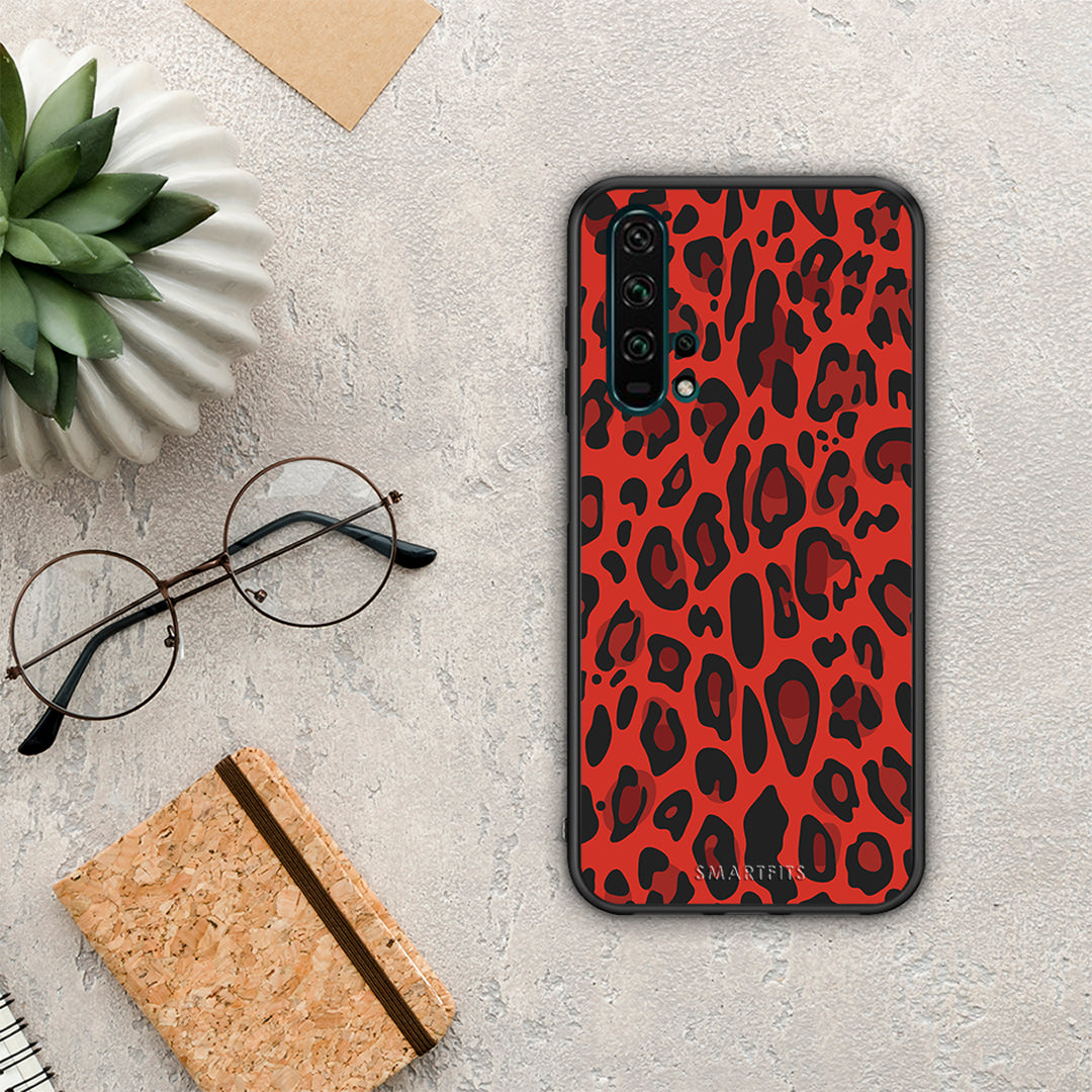 Animal Red Leopard - Honor 20 Pro θήκη