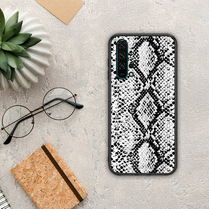 Animal White Snake - Honor 20 Pro θήκη