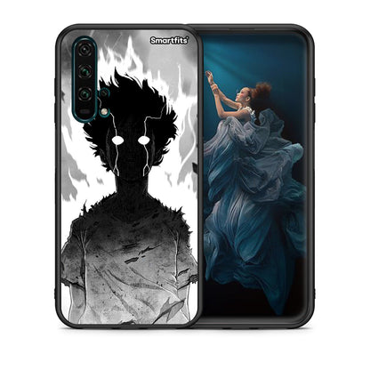 Θήκη Honor 20 Pro Anime Boy από τη Smartfits με σχέδιο στο πίσω μέρος και μαύρο περίβλημα | Honor 20 Pro Anime Boy case with colorful back and black bezels