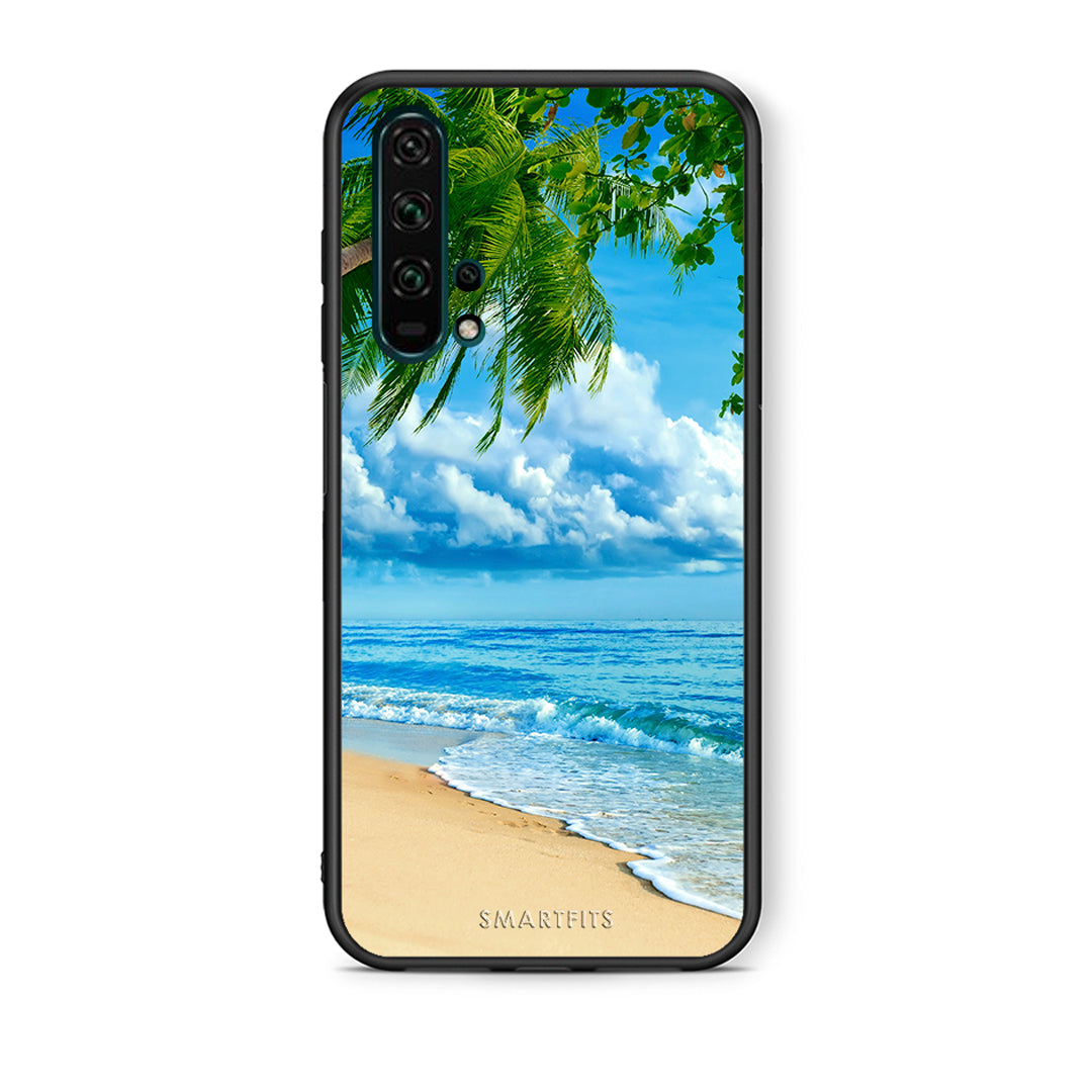 Θήκη Honor 20 Pro Beautiful Beach από τη Smartfits με σχέδιο στο πίσω μέρος και μαύρο περίβλημα | Honor 20 Pro Beautiful Beach case with colorful back and black bezels