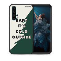 Thumbnail for Θήκη Huawei Honor 20 Pro Cold Outside από τη Smartfits με σχέδιο στο πίσω μέρος και μαύρο περίβλημα | Huawei Honor 20 Pro Cold Outside case with colorful back and black bezels