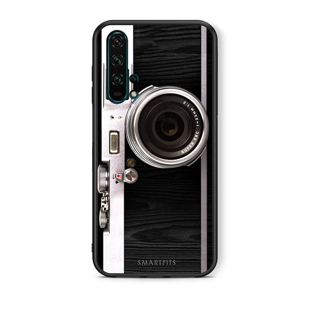 Θήκη Honor 20 Pro Emily In Paris από τη Smartfits με σχέδιο στο πίσω μέρος και μαύρο περίβλημα | Honor 20 Pro Emily In Paris case with colorful back and black bezels