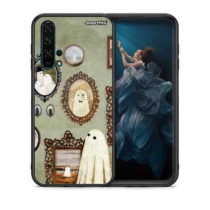 Θήκη Honor 20 Pro Halloween Ghost Season από τη Smartfits με σχέδιο στο πίσω μέρος και μαύρο περίβλημα | Honor 20 Pro Halloween Ghost Season case with colorful back and black bezels