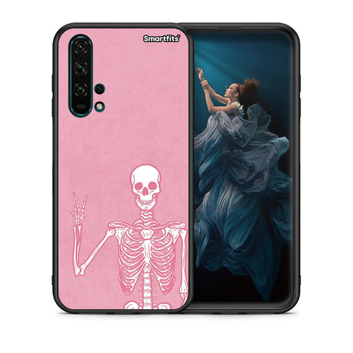 Θήκη Honor 20 Pro Halloween Motivation από τη Smartfits με σχέδιο στο πίσω μέρος και μαύρο περίβλημα | Honor 20 Pro Halloween Motivation case with colorful back and black bezels