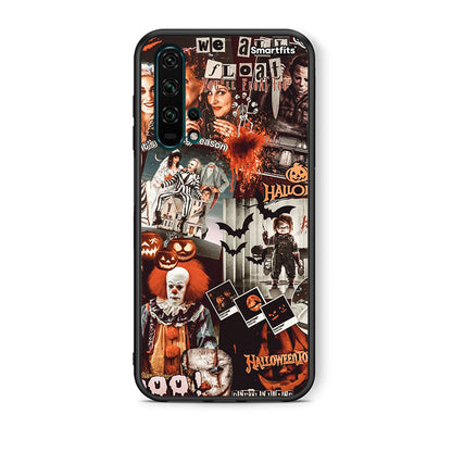 Θήκη Honor 20 Pro Halloween Spooky Season από τη Smartfits με σχέδιο στο πίσω μέρος και μαύρο περίβλημα | Honor 20 Pro Halloween Spooky Season case with colorful back and black bezels