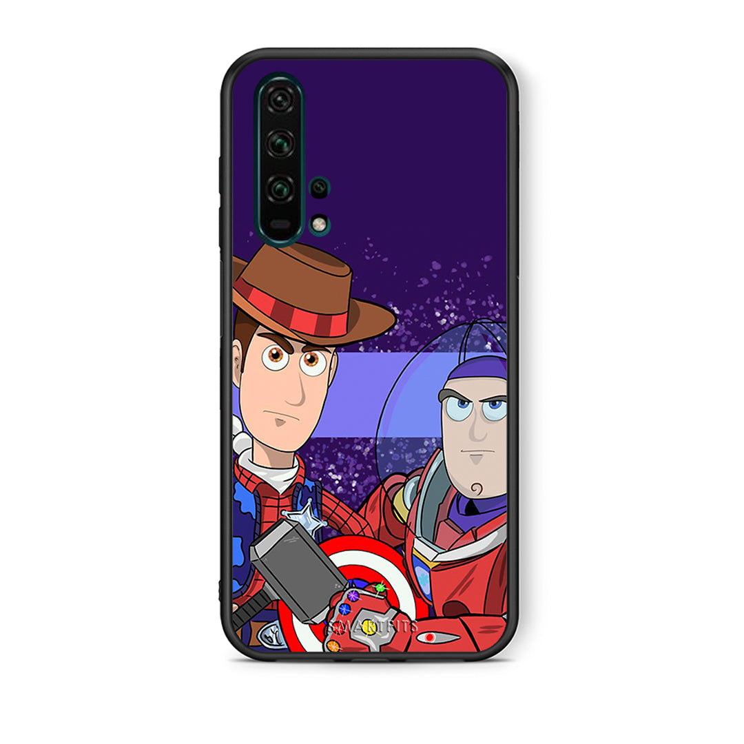 Θήκη Honor 20 Pro Infinity Story από τη Smartfits με σχέδιο στο πίσω μέρος και μαύρο περίβλημα | Honor 20 Pro Infinity Story case with colorful back and black bezels