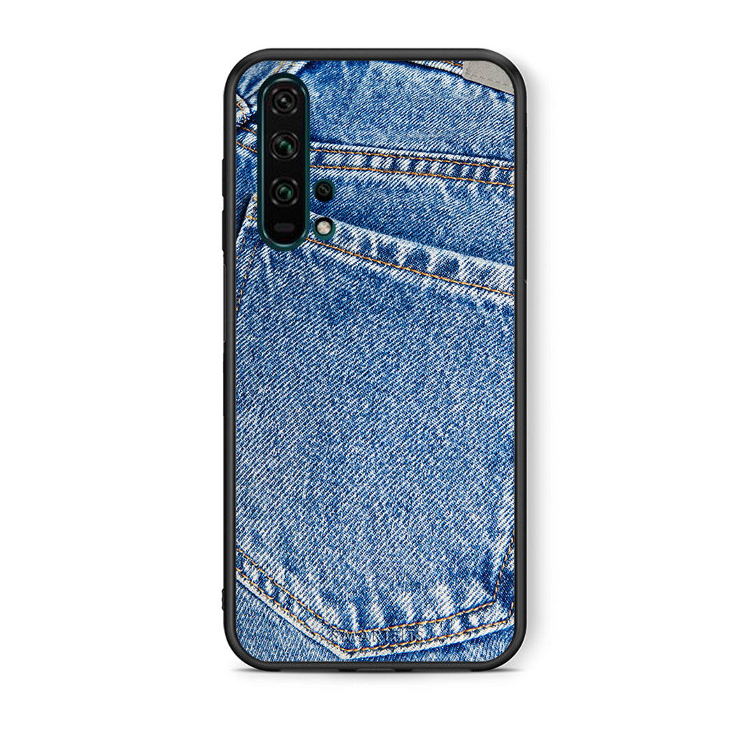 Θήκη Honor 20 Pro Jeans Pocket από τη Smartfits με σχέδιο στο πίσω μέρος και μαύρο περίβλημα | Honor 20 Pro Jeans Pocket case with colorful back and black bezels