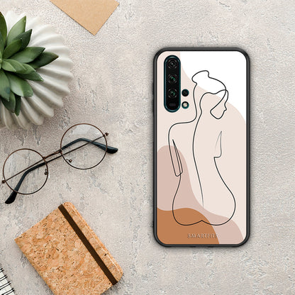 LineArt Woman - Honor 20 Pro θήκη