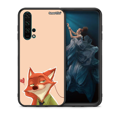 Nick Wilde And Judy Hopps Love 1 - Honor 20 Pro θήκη