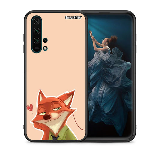 Nick Wilde And Judy Hopps Love 1 - Honor 20 Pro θήκη