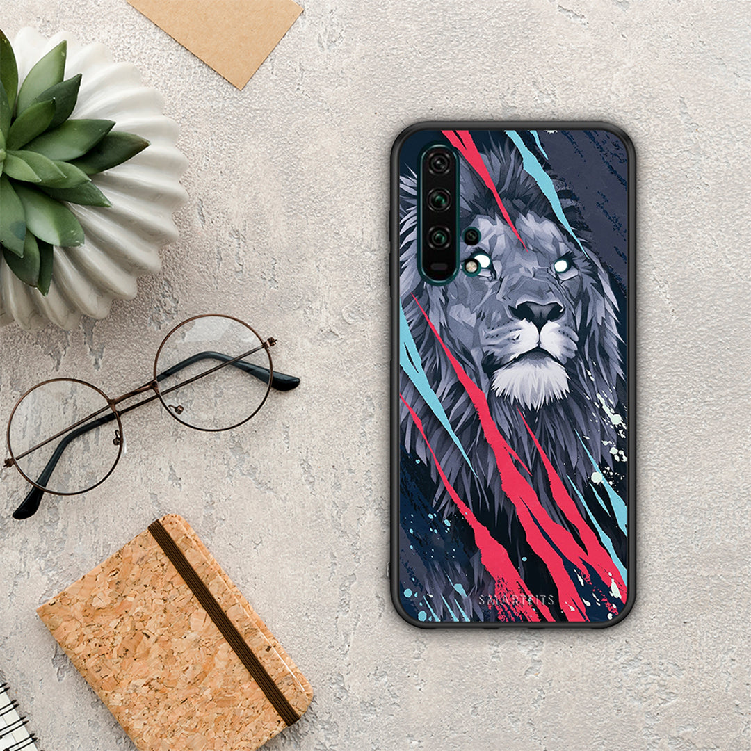 PopArt Lion Designer - Honor 20 Pro θήκη