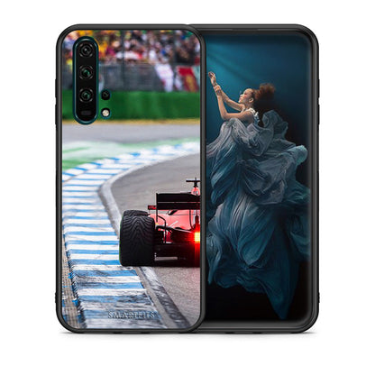 Θήκη Honor 20 Pro Racing Vibes από τη Smartfits με σχέδιο στο πίσω μέρος και μαύρο περίβλημα | Honor 20 Pro Racing Vibes case with colorful back and black bezels