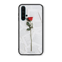 Thumbnail for Θήκη Honor 20 Pro Red Rose από τη Smartfits με σχέδιο στο πίσω μέρος και μαύρο περίβλημα | Honor 20 Pro Red Rose case with colorful back and black bezels