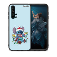 Thumbnail for Θήκη Huawei Honor 20 Pro Santa Stich από τη Smartfits με σχέδιο στο πίσω μέρος και μαύρο περίβλημα | Huawei Honor 20 Pro Santa Stich case with colorful back and black bezels