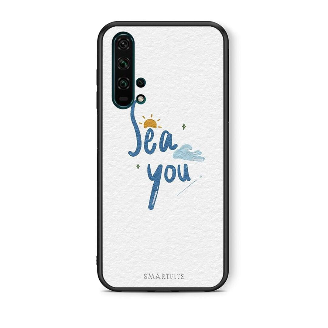 Θήκη Honor 20 Pro Sea You από τη Smartfits με σχέδιο στο πίσω μέρος και μαύρο περίβλημα | Honor 20 Pro Sea You case with colorful back and black bezels