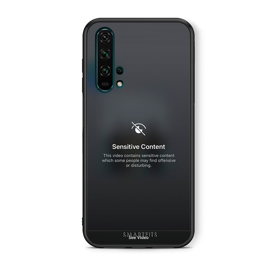 Θήκη Honor 20 Pro Sensitive Content από τη Smartfits με σχέδιο στο πίσω μέρος και μαύρο περίβλημα | Honor 20 Pro Sensitive Content case with colorful back and black bezels