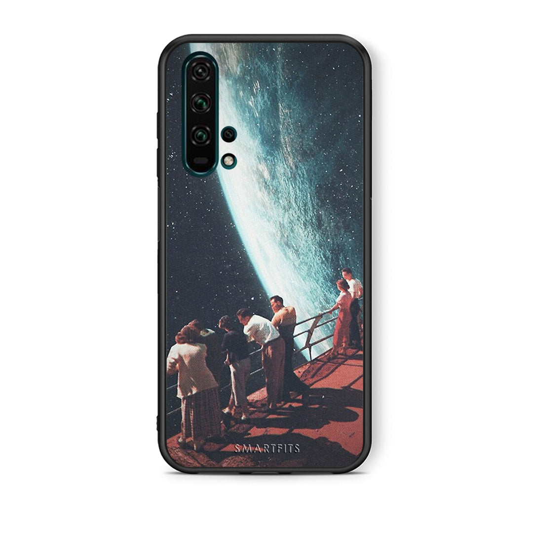 Θήκη Honor 20 Pro Surreal View από τη Smartfits με σχέδιο στο πίσω μέρος και μαύρο περίβλημα | Honor 20 Pro Surreal View case with colorful back and black bezels