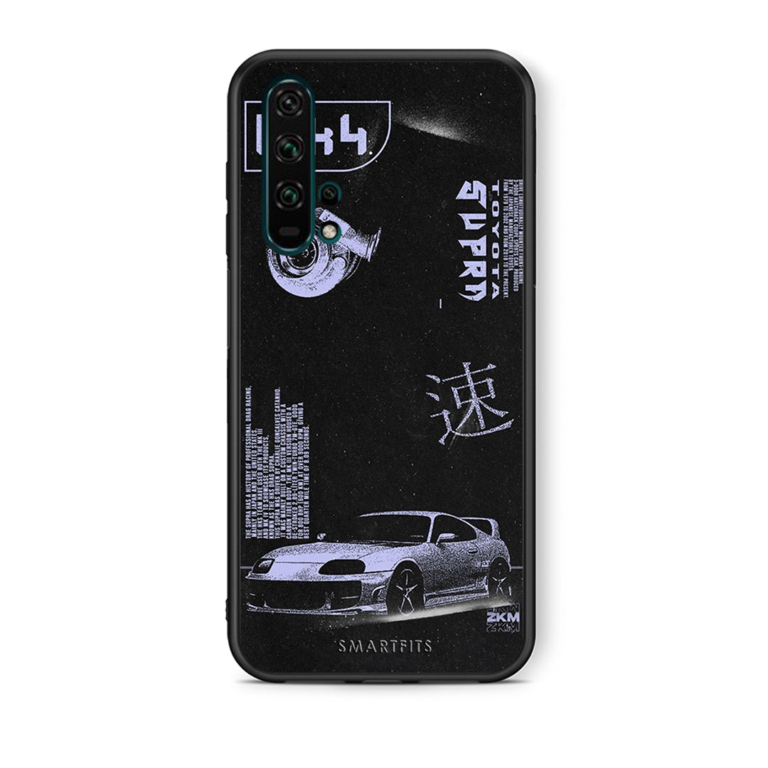 Θήκη Αγίου Βαλεντίνου Honor 20 Pro Tokyo Drift από τη Smartfits με σχέδιο στο πίσω μέρος και μαύρο περίβλημα | Honor 20 Pro Tokyo Drift case with colorful back and black bezels