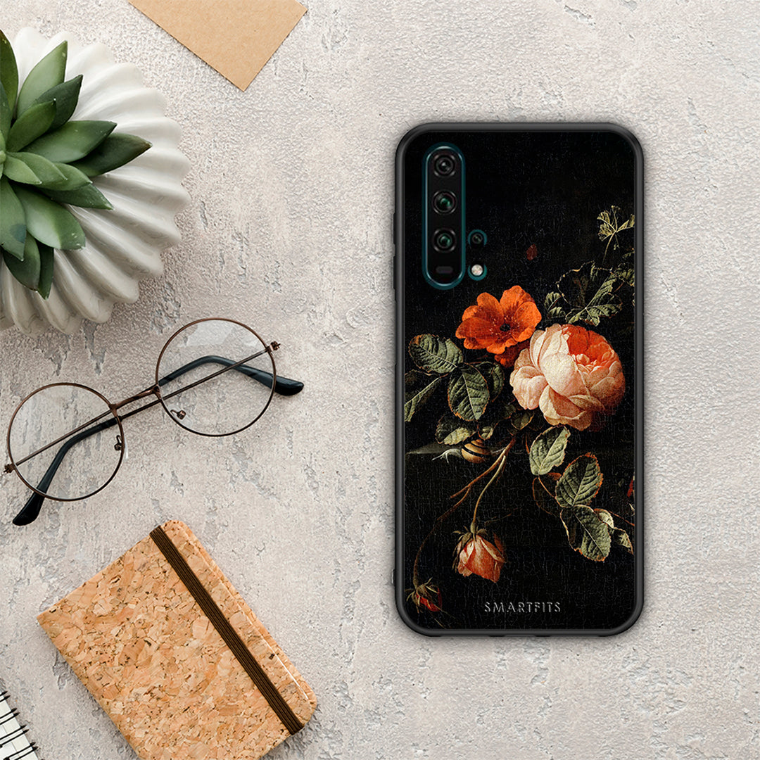 Vintage Roses - Honor 20 Pro θήκη