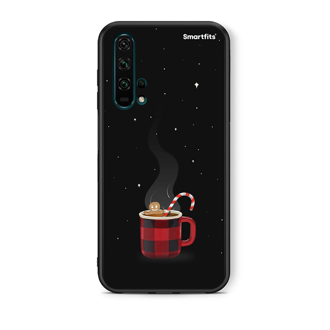 Θήκη Huawei Honor 20 Pro Xmas Bathing από τη Smartfits με σχέδιο στο πίσω μέρος και μαύρο περίβλημα | Huawei Honor 20 Pro Xmas Bathing case with colorful back and black bezels