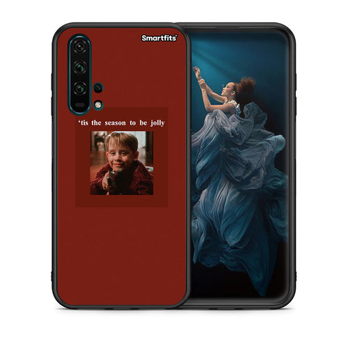 Θήκη Huawei Honor 20 Pro Xmas Ultimate Spirit από τη Smartfits με σχέδιο στο πίσω μέρος και μαύρο περίβλημα | Huawei Honor 20 Pro Xmas Ultimate Spirit case with colorful back and black bezels