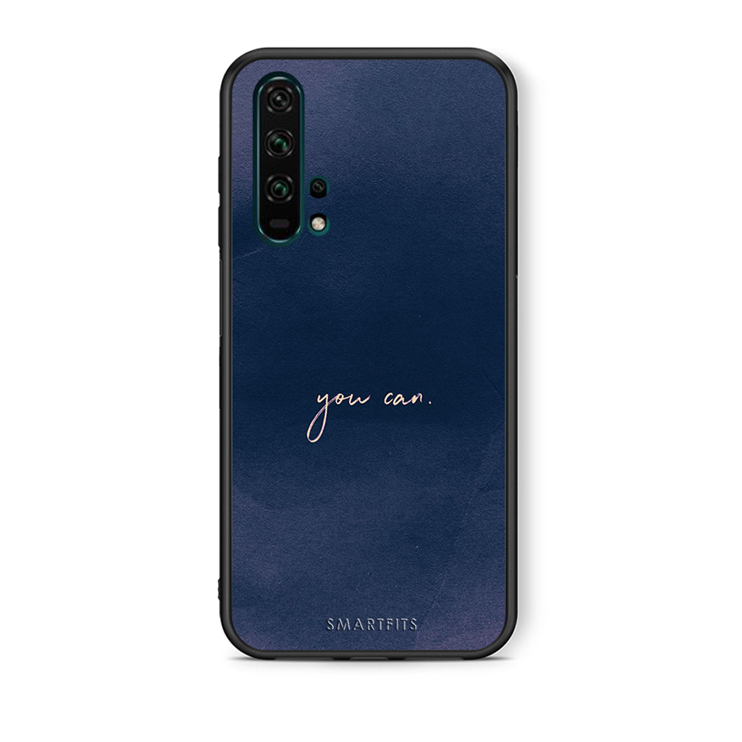 Θήκη Honor 20 Pro You Can από τη Smartfits με σχέδιο στο πίσω μέρος και μαύρο περίβλημα | Honor 20 Pro You Can case with colorful back and black bezels