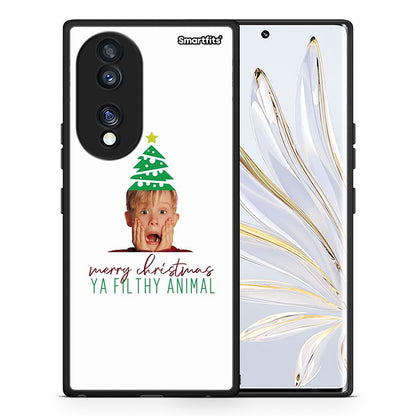 Θήκη Honor 70 5G Filthy Animal από τη Smartfits με σχέδιο στο πίσω μέρος και μαύρο περίβλημα | Honor 70 5G Filthy Animal Case with Colorful Back and Black Bezels