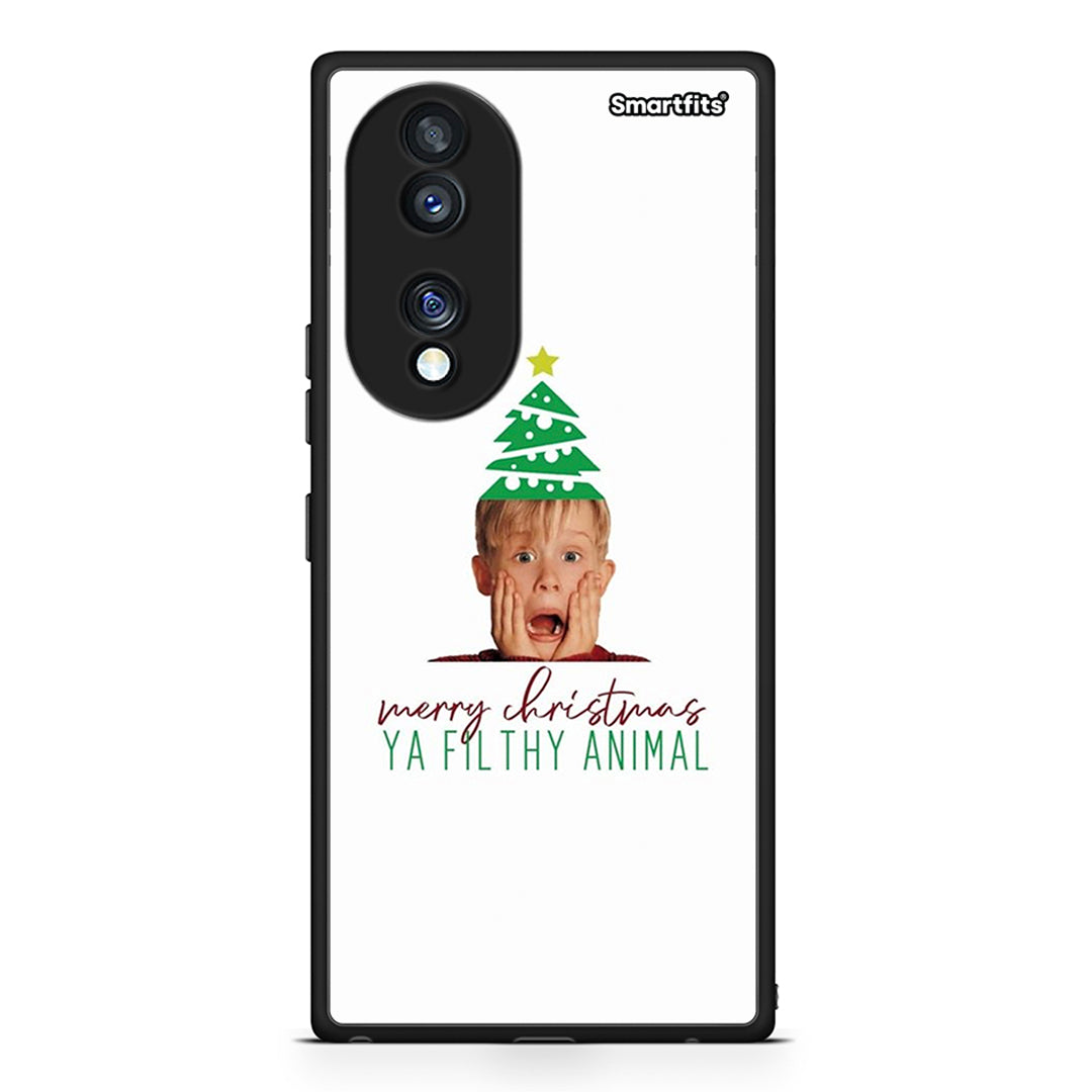 Θήκη Honor 70 5G Filthy Animal από τη Smartfits με σχέδιο στο πίσω μέρος και μαύρο περίβλημα | Honor 70 5G Filthy Animal Case with Colorful Back and Black Bezels
