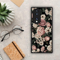 Thumbnail for Θήκη Honor 70 5G Flower Wild Roses από τη Smartfits με σχέδιο στο πίσω μέρος και μαύρο περίβλημα | Honor 70 5G Flower Wild Roses Case with Colorful Back and Black Bezels