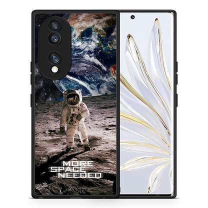Θήκη Honor 70 5G More Space από τη Smartfits με σχέδιο στο πίσω μέρος και μαύρο περίβλημα | Honor 70 5G More Space Case with Colorful Back and Black Bezels