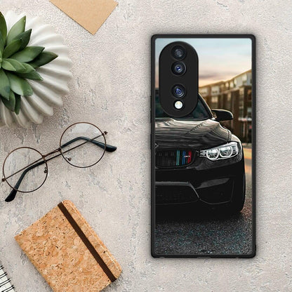 Θήκη Honor 70 5G Racing M3 από τη Smartfits με σχέδιο στο πίσω μέρος και μαύρο περίβλημα | Honor 70 5G Racing M3 Case with Colorful Back and Black Bezels